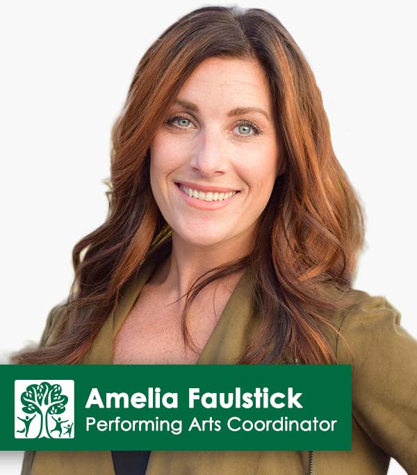 Amelia Faulstick, Performing Arts Coordinator